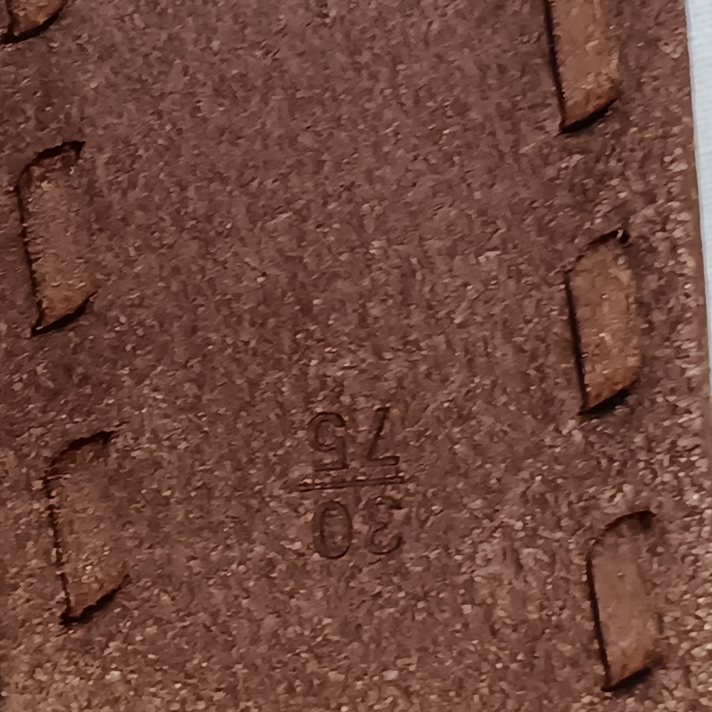 Polo Silver and Brown Men's Belt Size 30/32 - Picture 9 of 12